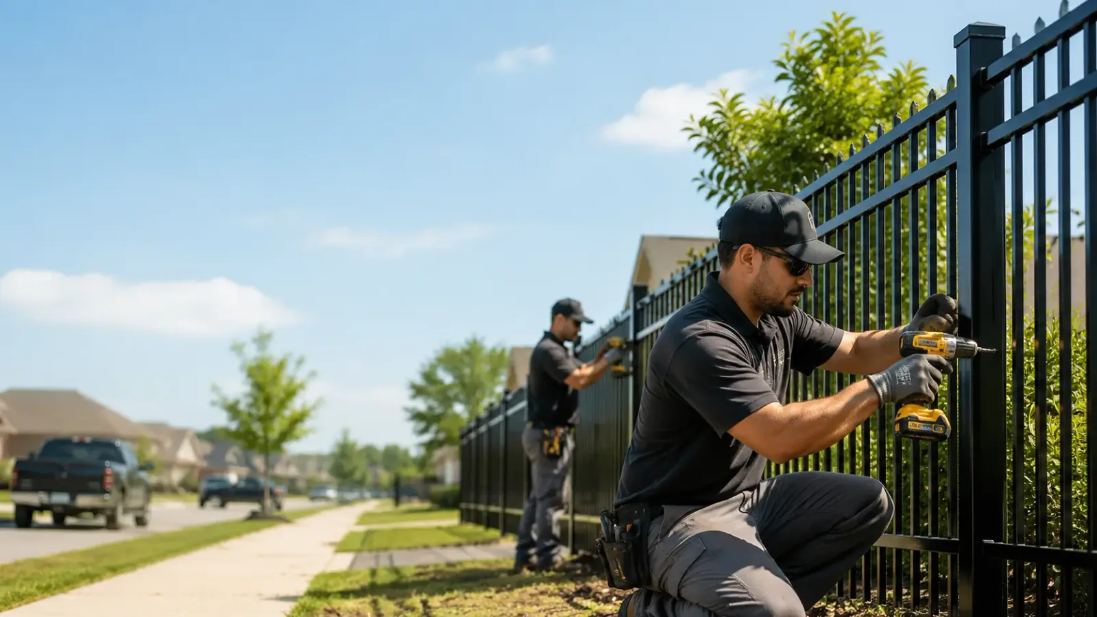 Metal Fence Installation in Onset, MA